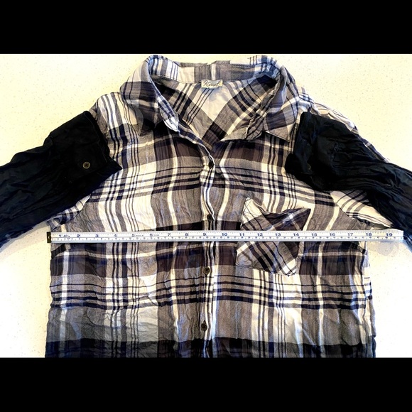 Kismet long sleeved shirt, size S, colour Black and White - Picture 3 of 5
